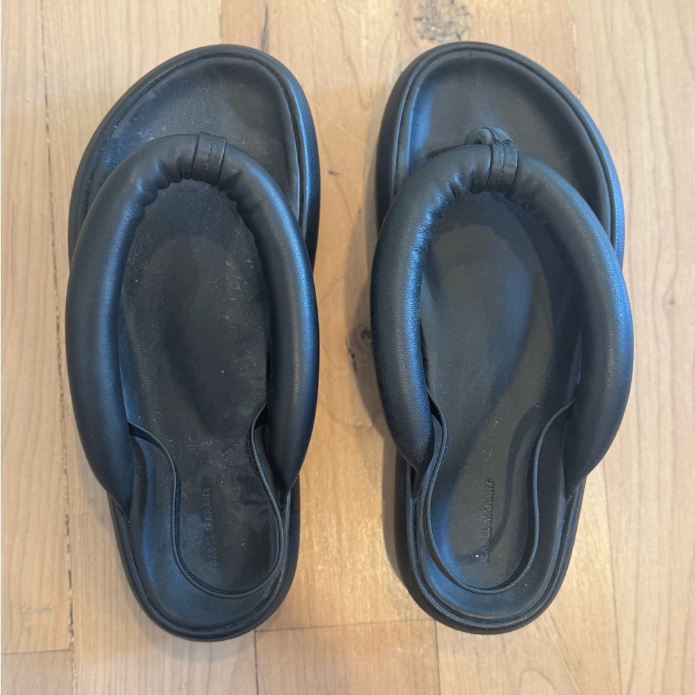 Loeffler Randall Black Sandals